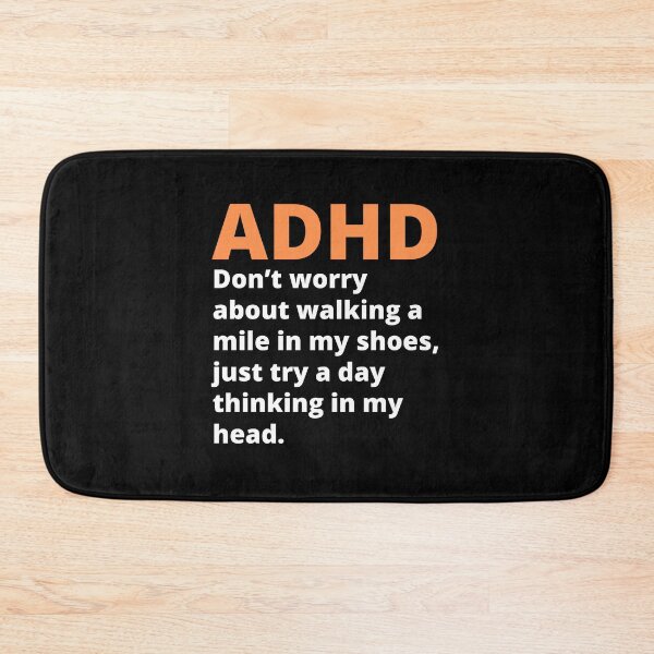 Item preview, ADHD Quote designed and sold by BuraxisQuotes.