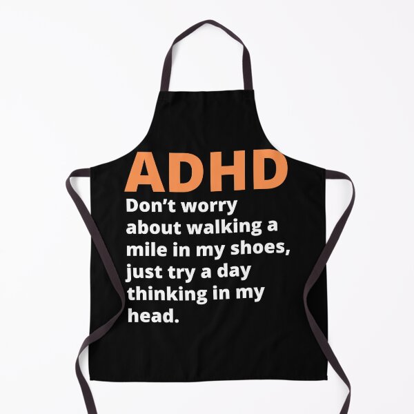 Item preview, ADHD Quote designed and sold by BuraxisQuotes.