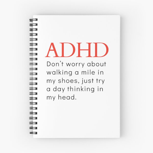 Item preview, ADHD Joke designed and sold by BuraxisQuotes.