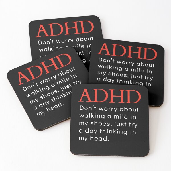 Item preview, ADHD Joke designed and sold by BuraxisQuotes.