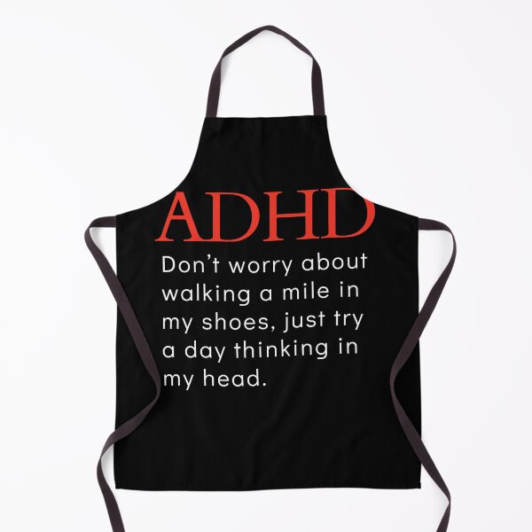 Item preview, ADHD Joke designed and sold by BuraxisQuotes.