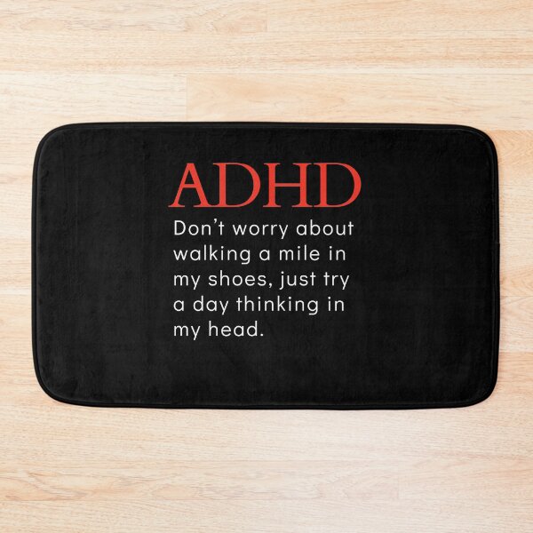 Item preview, ADHD Joke designed and sold by BuraxisQuotes.