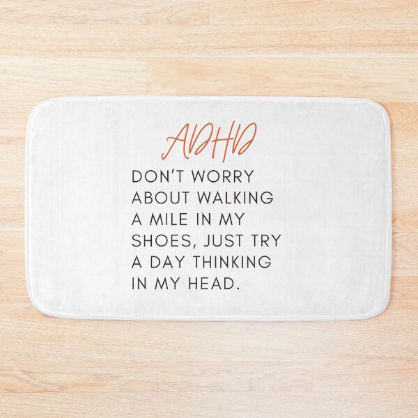 Item preview, ADHD Quote designed and sold by BuraxisQuotes.