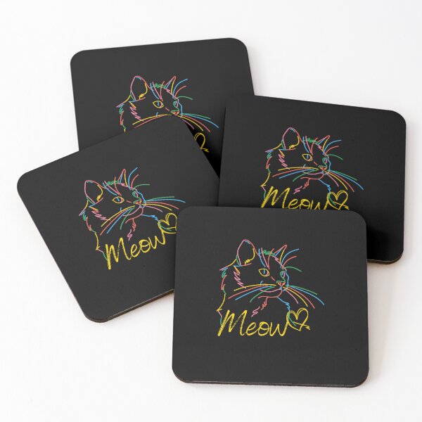 Item preview, most likely to bring home a cat lovely cat lovers meow designed and sold by FLOWER--ART.