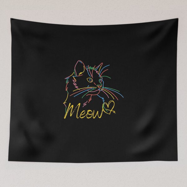 Item preview, most likely to bring home a cat lovely cat lovers meow designed and sold by FLOWER--ART.