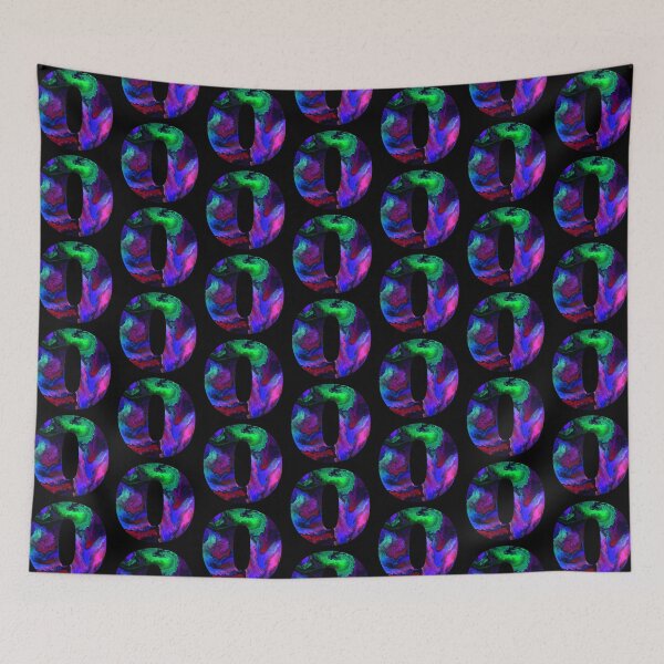 Item preview, Number Zero - Cosmic Tie Dye  designed and sold by royrahul.