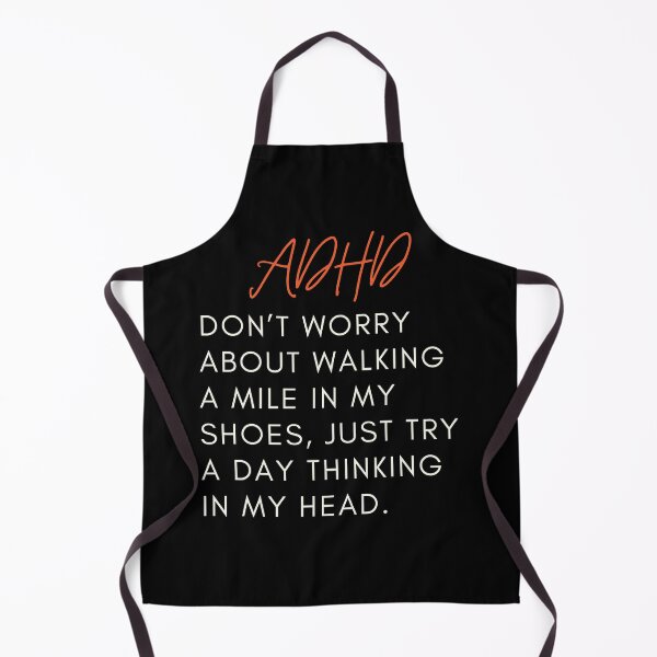 Item preview, ADHD Joke designed and sold by BuraxisQuotes.