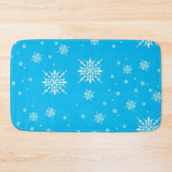 Item preview, White Snow flake pattern designed and sold by Xatutik.art.