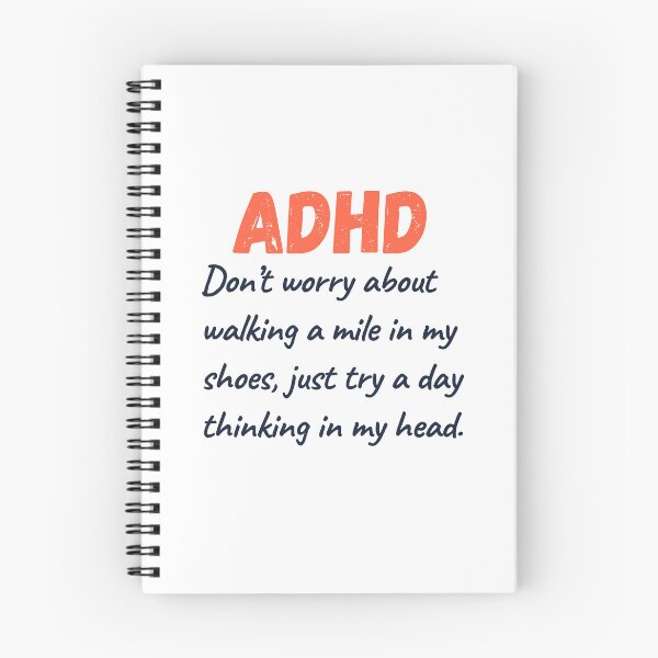 Item preview, ADHD Joke designed and sold by BuraxisQuotes.