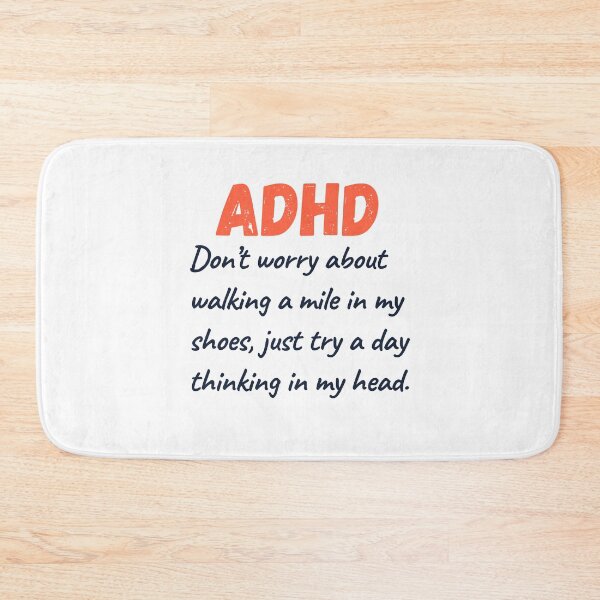 Item preview, ADHD Joke designed and sold by BuraxisQuotes.