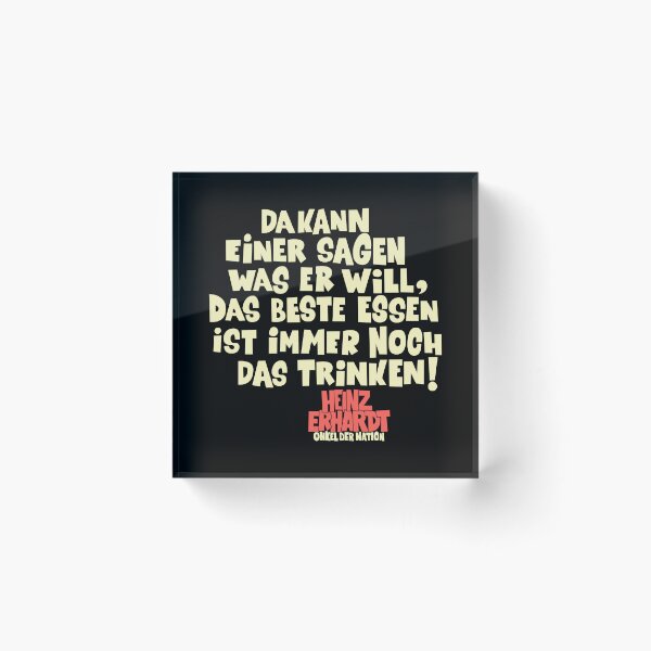 Item preview, Heinz Erhardt - funny sayings - German comedian designed and sold by Boogosh.