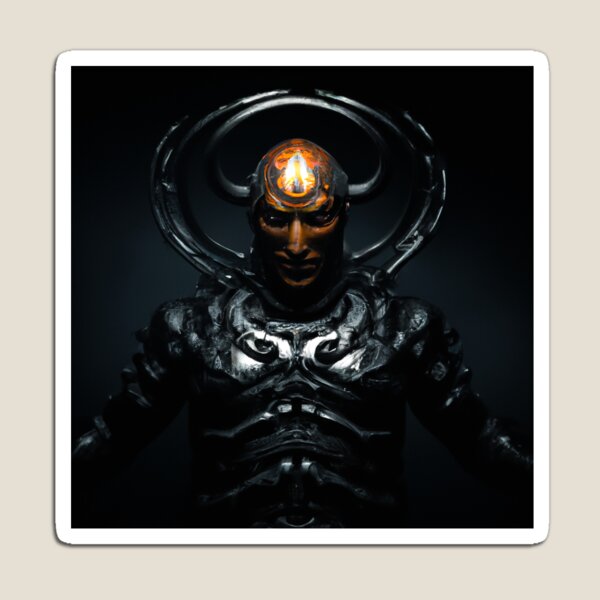 Item preview, Powerful dark monk. designed and sold by pierdus.