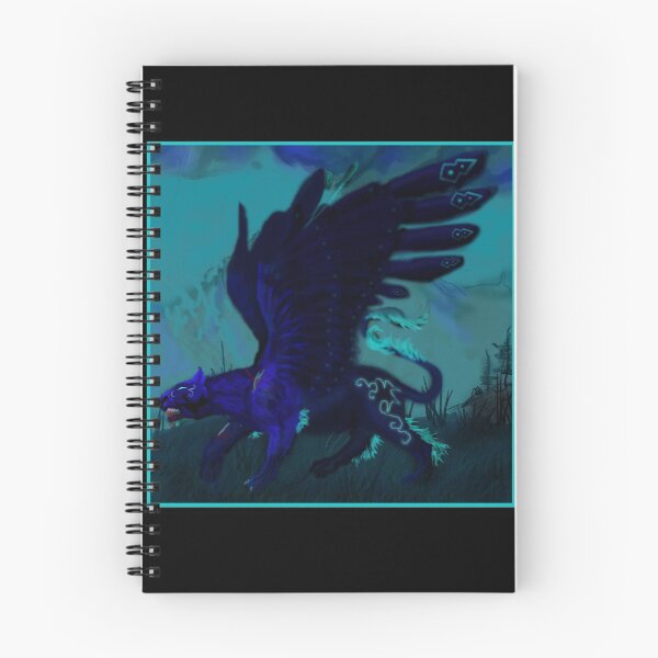 Item preview, Black Winged Panther with Runes in Magic designed and sold by Stephanie Small.