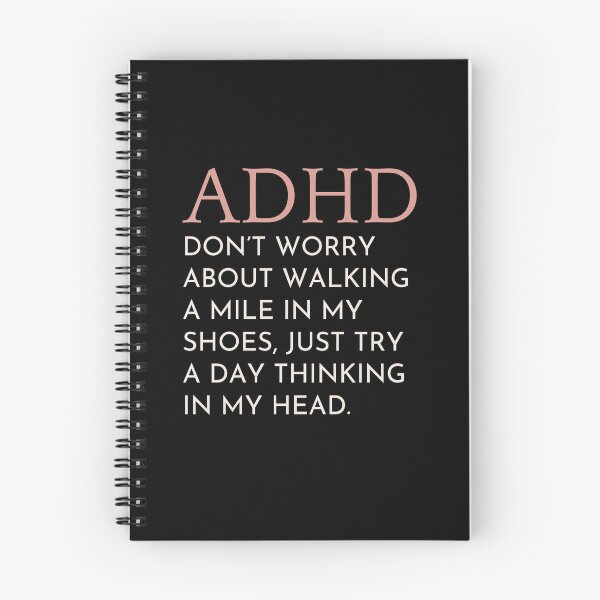 Item preview, ADHD Quote designed and sold by BuraxisQuotes.