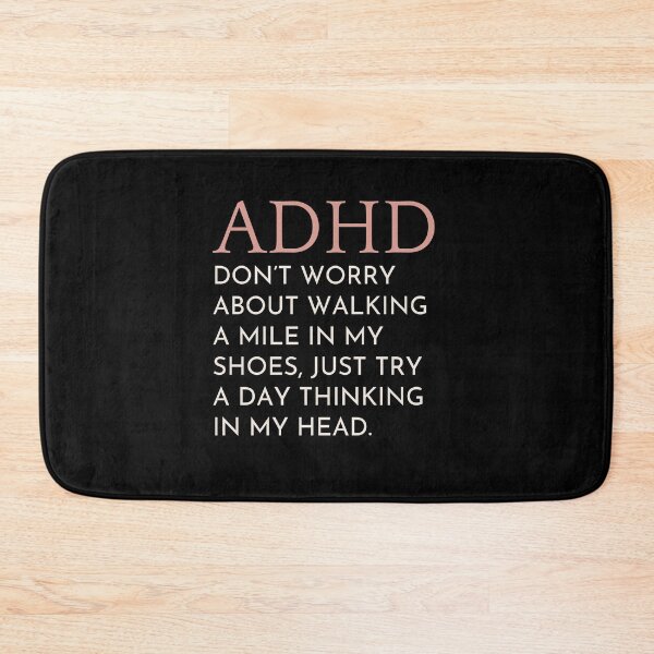 Item preview, ADHD Quote designed and sold by BuraxisQuotes.