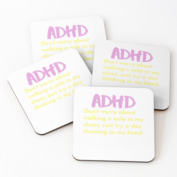 Item preview, ADHD Joke designed and sold by BuraxisQuotes.