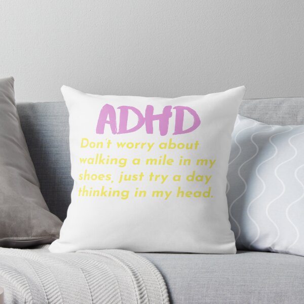 Item preview, ADHD Joke designed and sold by BuraxisQuotes.