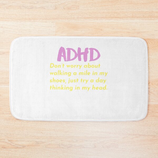 Item preview, ADHD Joke designed and sold by BuraxisQuotes.