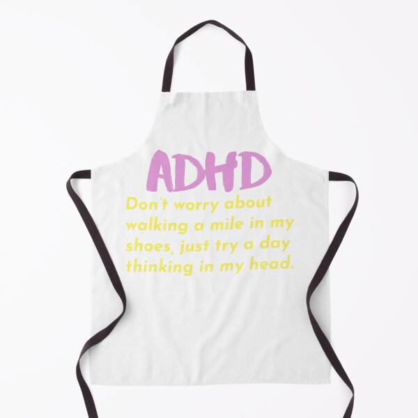 Item preview, ADHD Joke designed and sold by BuraxisQuotes.