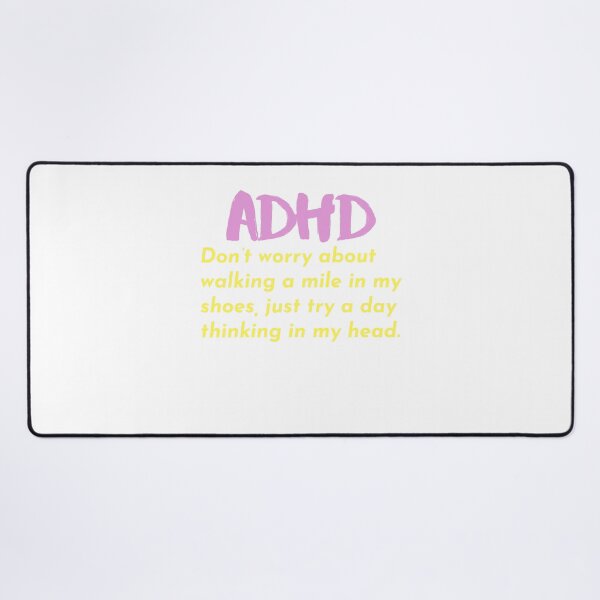 Item preview, ADHD Joke designed and sold by BuraxisQuotes.