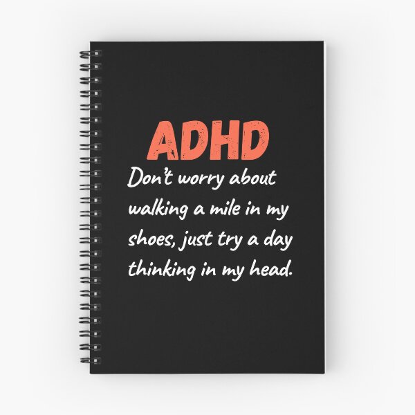 Item preview, ADHD Quote designed and sold by BuraxisQuotes.