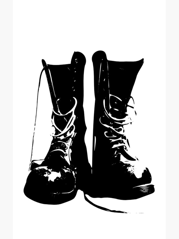 black combat boots doc martens