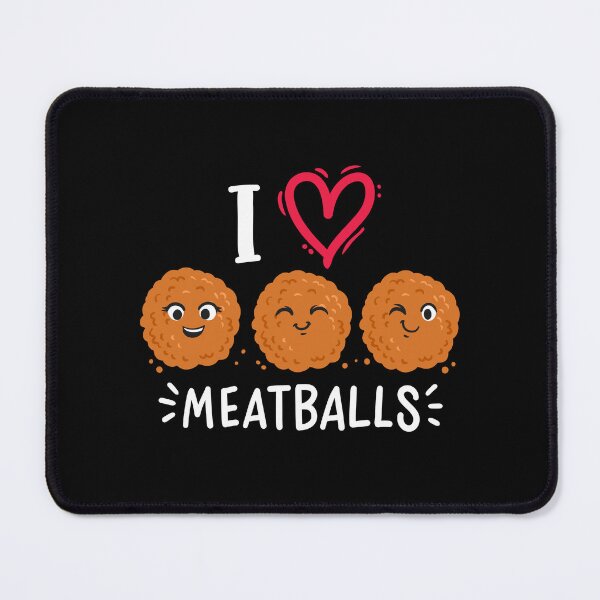 Item preview, Meatballs Meatball Lover Kawaii designed and sold by Mealla.