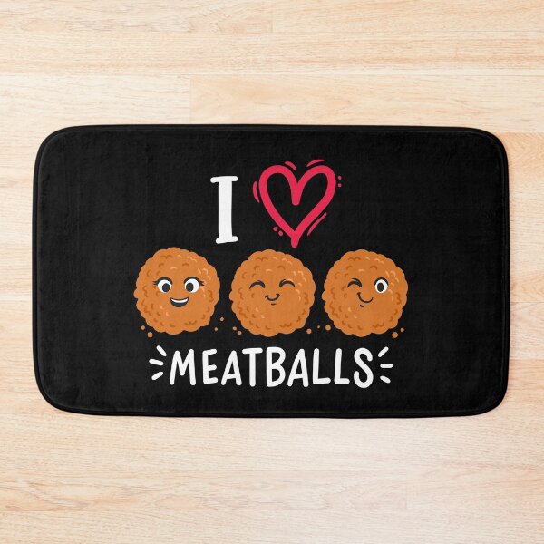 Item preview, Meatballs Meatball Lover Kawaii designed and sold by Mealla.
