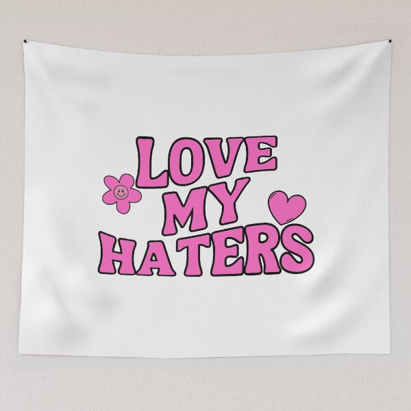 Item preview, Love my haters hippie font designed and sold by Rev-Style.