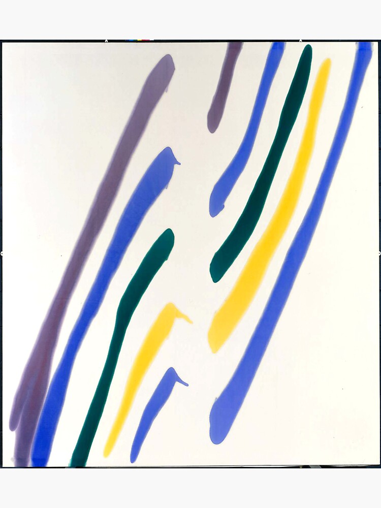 Blue Veil, 1958 - Morris Louis 