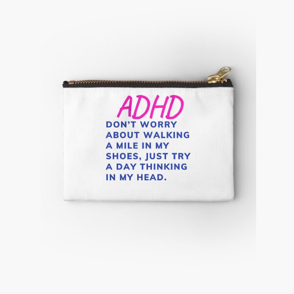 Item preview, ADHD Joke designed and sold by BuraxisQuotes.