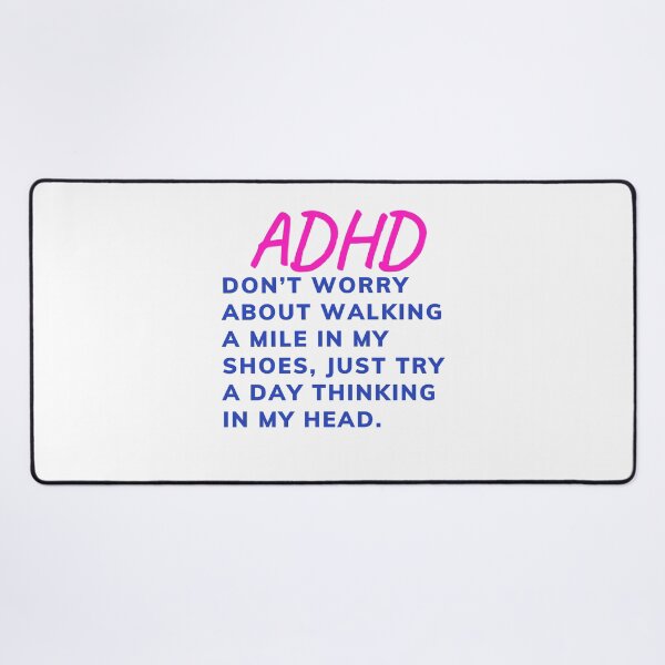 Item preview, ADHD Joke designed and sold by BuraxisQuotes.