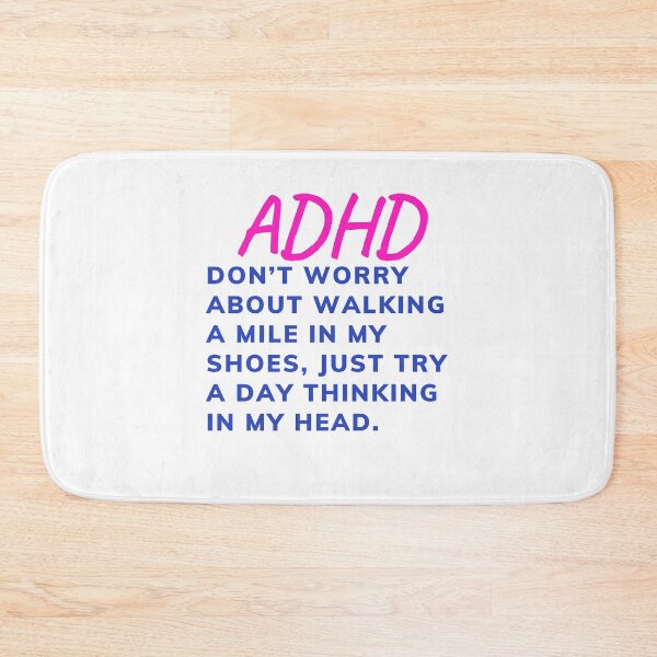 Item preview, ADHD Joke designed and sold by BuraxisQuotes.