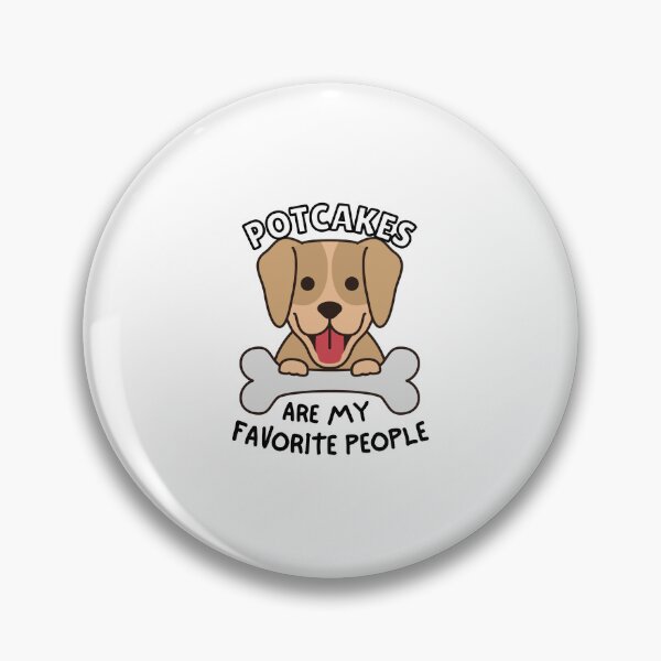 Item preview, Potcakes Are My Favorite People for potcake Lover Dad Mom designed and sold by EsraaBaniOdeh.