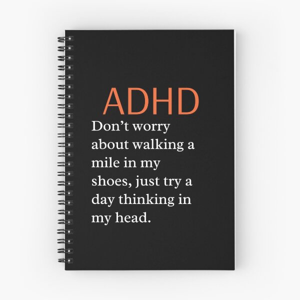 Item preview, ADHD Joke designed and sold by BuraxisQuotes.