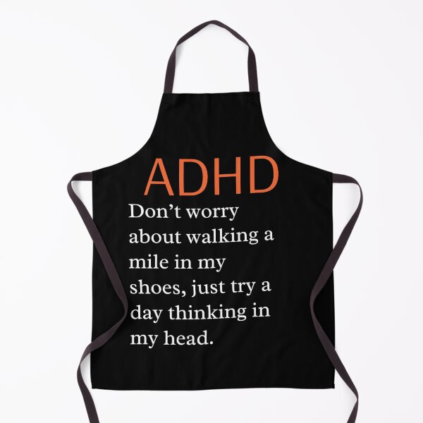 Item preview, ADHD Joke designed and sold by BuraxisQuotes.