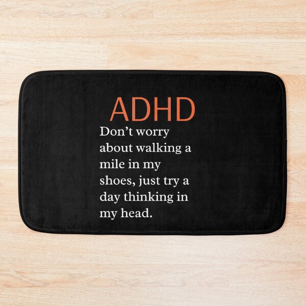 Item preview, ADHD Joke designed and sold by BuraxisQuotes.