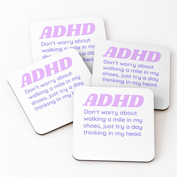 Item preview, ADHD Quote designed and sold by BuraxisQuotes.