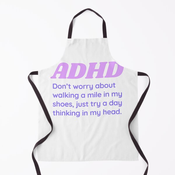 Item preview, ADHD Quote designed and sold by BuraxisQuotes.