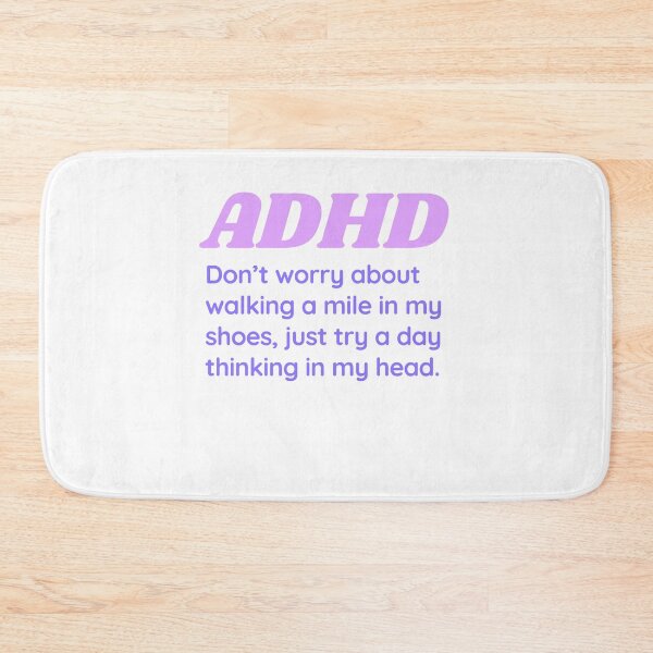 Item preview, ADHD Quote designed and sold by BuraxisQuotes.