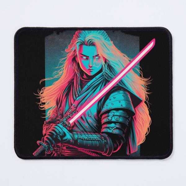 Item preview, neon samurai logo designed and sold by kiwimick.