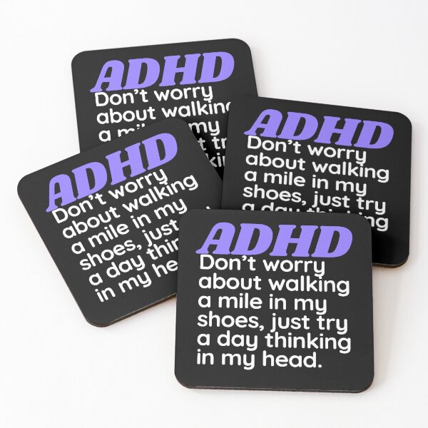 Item preview, ADHD Joke designed and sold by BuraxisQuotes.