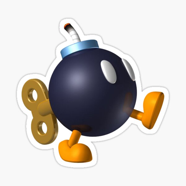 Bob Omb Stickers Redbubble