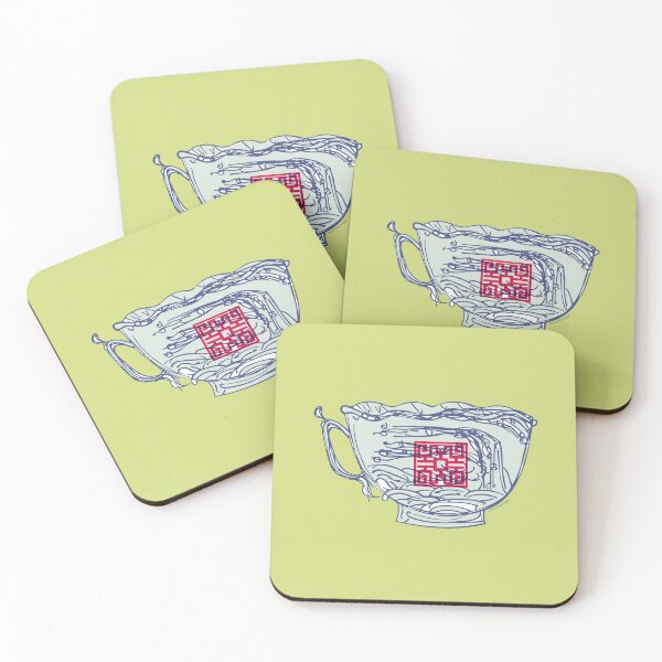 Item preview, drawn mug, landscape, teacup designed and sold by einechtervogel.