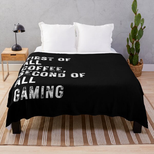 Item preview, First Of All Coffee Second Of All Gaming designed and sold by NinniSilver.