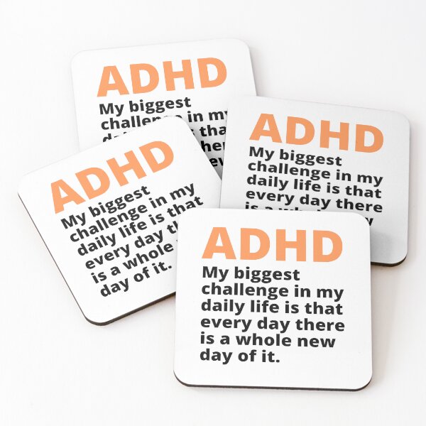 Item preview, ADHD Joke designed and sold by BuraxisQuotes.