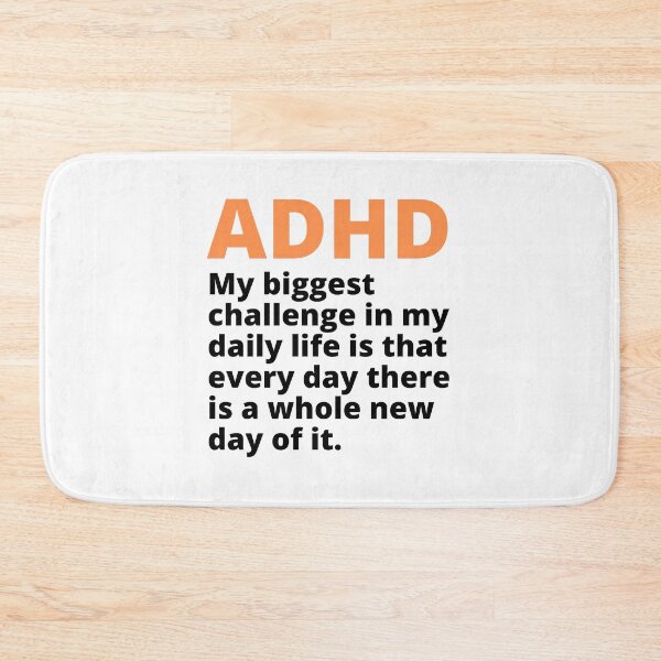 Item preview, ADHD Joke designed and sold by BuraxisQuotes.