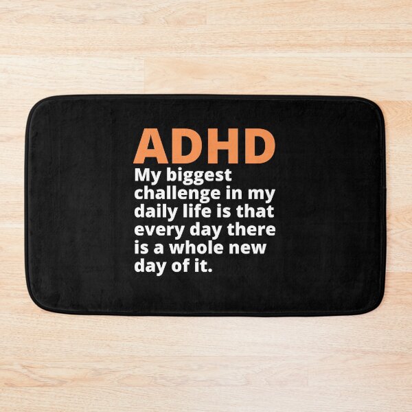 Item preview, ADHD Quote designed and sold by BuraxisQuotes.
