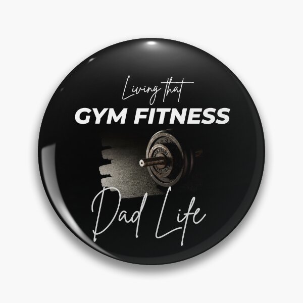 Item preview, Living that gym fitness Dad life designed and sold by Shambusiness.