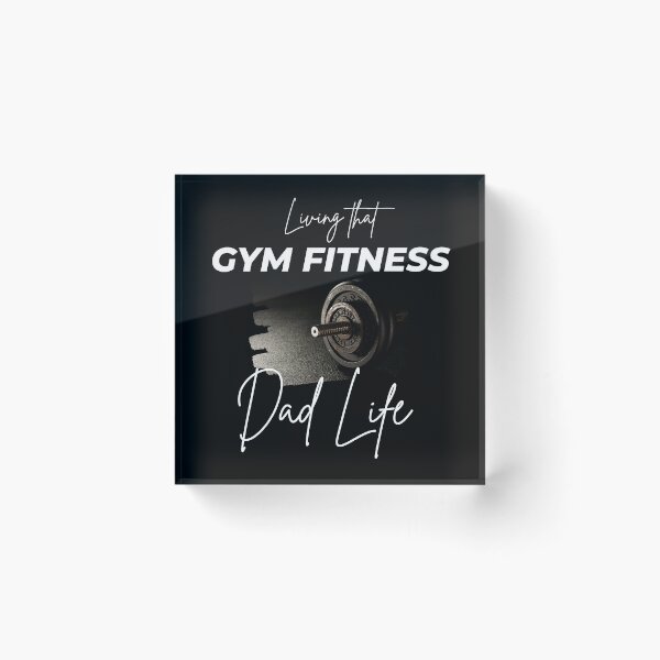Item preview, Living that gym fitness Dad life designed and sold by Shambusiness.